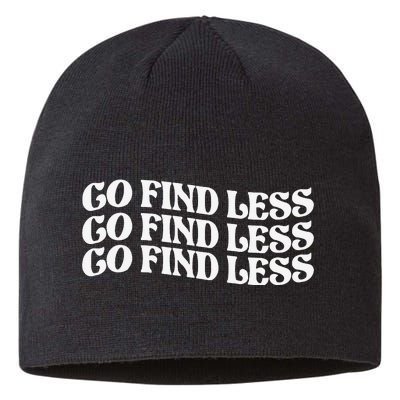 Go Find Less Sustainable Beanie