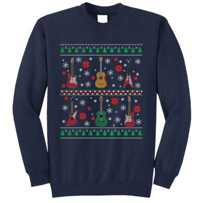 Guitar For Lovers Guitarists Gifts Tall Sweatshirt