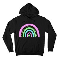 Green Four Leaf Clover Rainbow St Patrick's Day Hoodie