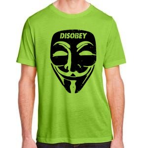 Guy Fawkes Mask Disobey Adult ChromaSoft Performance T-Shirt