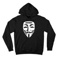 Guy Fawkes Mask Disobey Hoodie