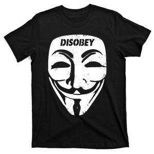 Guy Fawkes Mask Disobey T-Shirt