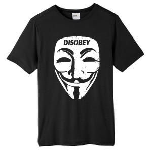 Guy Fawkes Mask Disobey Tall Fusion ChromaSoft Performance T-Shirt