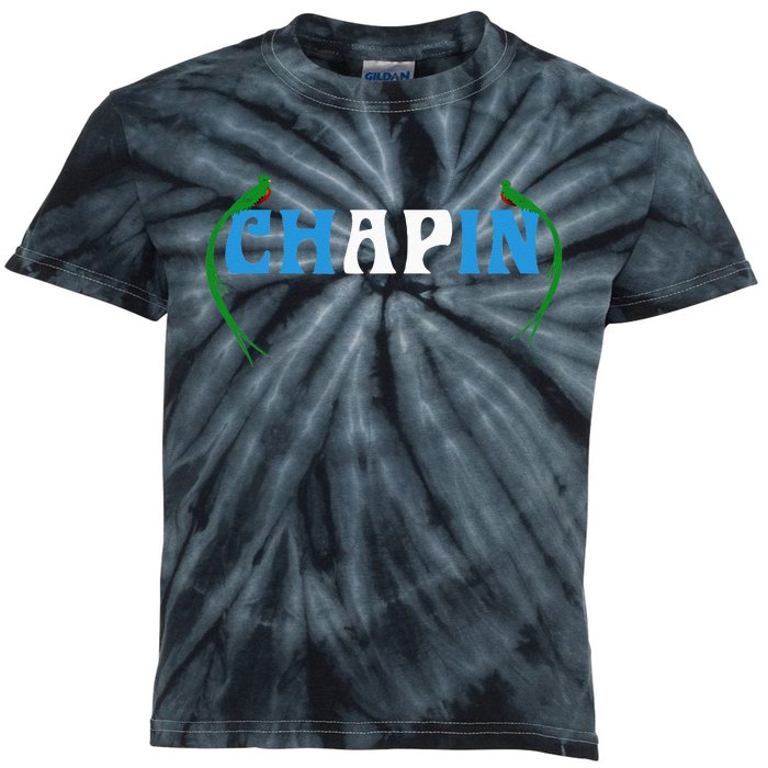 Guatemalan Flag Map Guatemala Chapin Camiseta Slang Boy Men Kids Tie-Dye T-Shirt