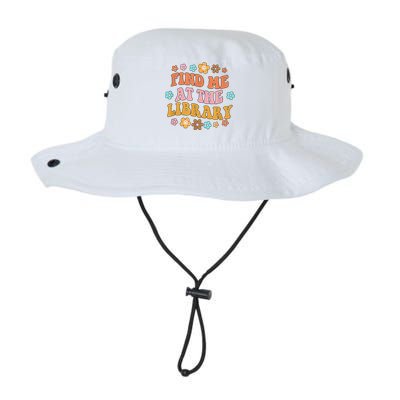 Groovy Find Me At The Library Lover Book School Librarian Legacy Cool Fit Booney Bucket Hat