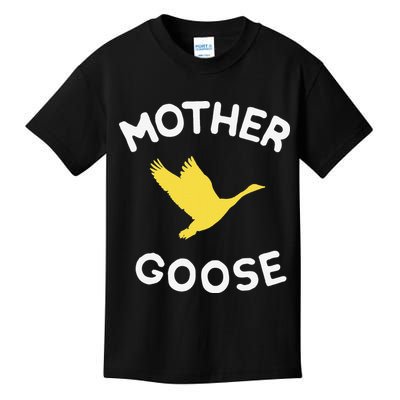 Gift For Mother Cute Funny Mother Goose Kids T-Shirt