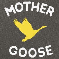 Gift For Mother Cute Funny Mother Goose Cotton Canvas Backpack