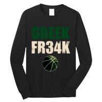 GREEK FR34K Milwaukee Wisconsin Basketball Championship Long Sleeve Shirt