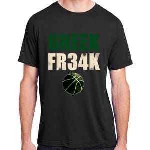 GREEK FR34K Milwaukee Wisconsin Basketball Championship Adult ChromaSoft Performance T-Shirt