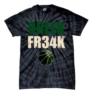 GREEK FR34K Milwaukee Wisconsin Basketball Championship Tie-Dye T-Shirt