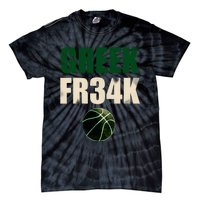 GREEK FR34K Milwaukee Wisconsin Basketball Championship Tie-Dye T-Shirt