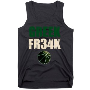 GREEK FR34K Milwaukee Wisconsin Basketball Championship Tank Top