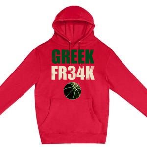 GREEK FR34K Milwaukee Wisconsin Basketball Championship Premium Pullover Hoodie