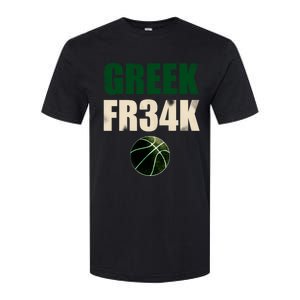 GREEK FR34K Milwaukee Wisconsin Basketball Championship Softstyle CVC T-Shirt