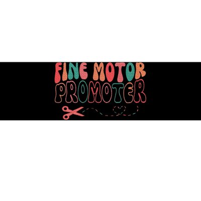 Groovy Fine Motor Promoter Occupational Therapy Ot Therapist Bumper Sticker