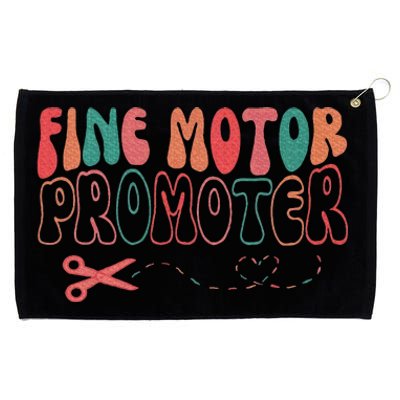 Groovy Fine Motor Promoter Occupational Therapy Ot Therapist Grommeted Golf Towel