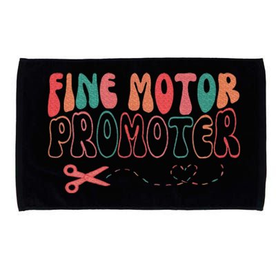 Groovy Fine Motor Promoter Occupational Therapy Ot Therapist Microfiber Hand Towel