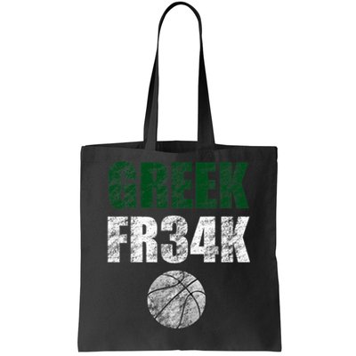 GREEK FR34K Milwaukee Wisconsin Basketball Championship Tote Bag