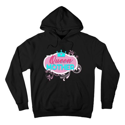 Gift For Mom Queen Mother Funny Mothers Day Mama Momma Mommy Hoodie