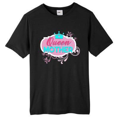 Gift For Mom Queen Mother Funny Mothers Day Mama Momma Mommy Tall Fusion ChromaSoft Performance T-Shirt