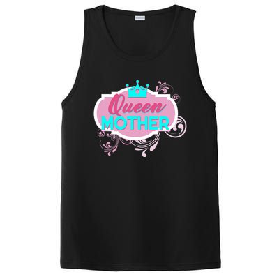 Gift For Mom Queen Mother Funny Mothers Day Mama Momma Mommy PosiCharge Competitor Tank