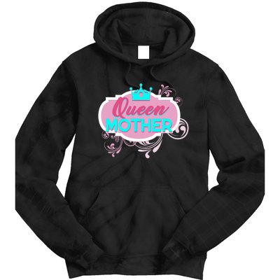 Gift For Mom Queen Mother Funny Mothers Day Mama Momma Mommy Tie Dye Hoodie