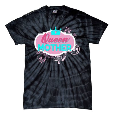 Gift For Mom Queen Mother Funny Mothers Day Mama Momma Mommy Tie-Dye T-Shirt