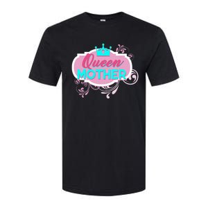 Gift For Mom Queen Mother Funny Mothers Day Mama Momma Mommy Softstyle CVC T-Shirt