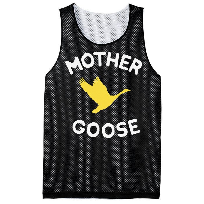 Gift For Mother Cute Funny Mother Goose Mesh Reversible Basketball Jersey Tank