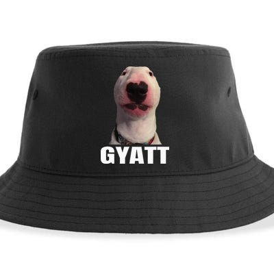 Gyatt Funny Meme Damn Trend Reaction Cringe Gyatt Sustainable Bucket Hat
