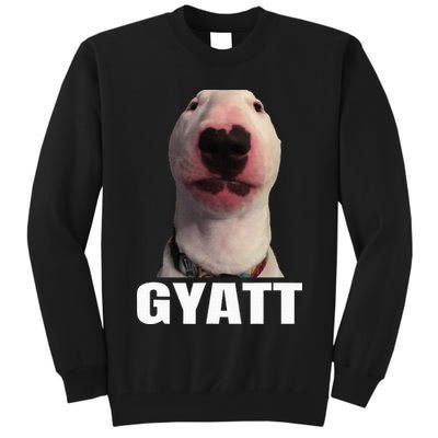 Gyatt Funny Meme Damn Trend Reaction Cringe Gyatt Tall Sweatshirt