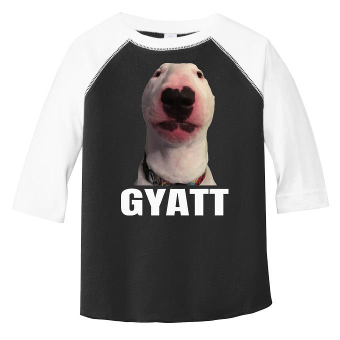 Gyatt Funny Meme Damn Trend Reaction Cringe Gyatt Toddler Fine Jersey T-Shirt