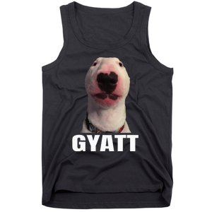 Gyatt Funny Meme Damn Trend Reaction Cringe Gyatt Tank Top