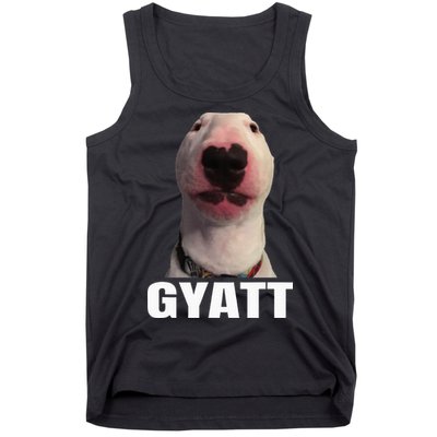 Gyatt Funny Meme Damn Trend Reaction Cringe Gyatt Tank Top