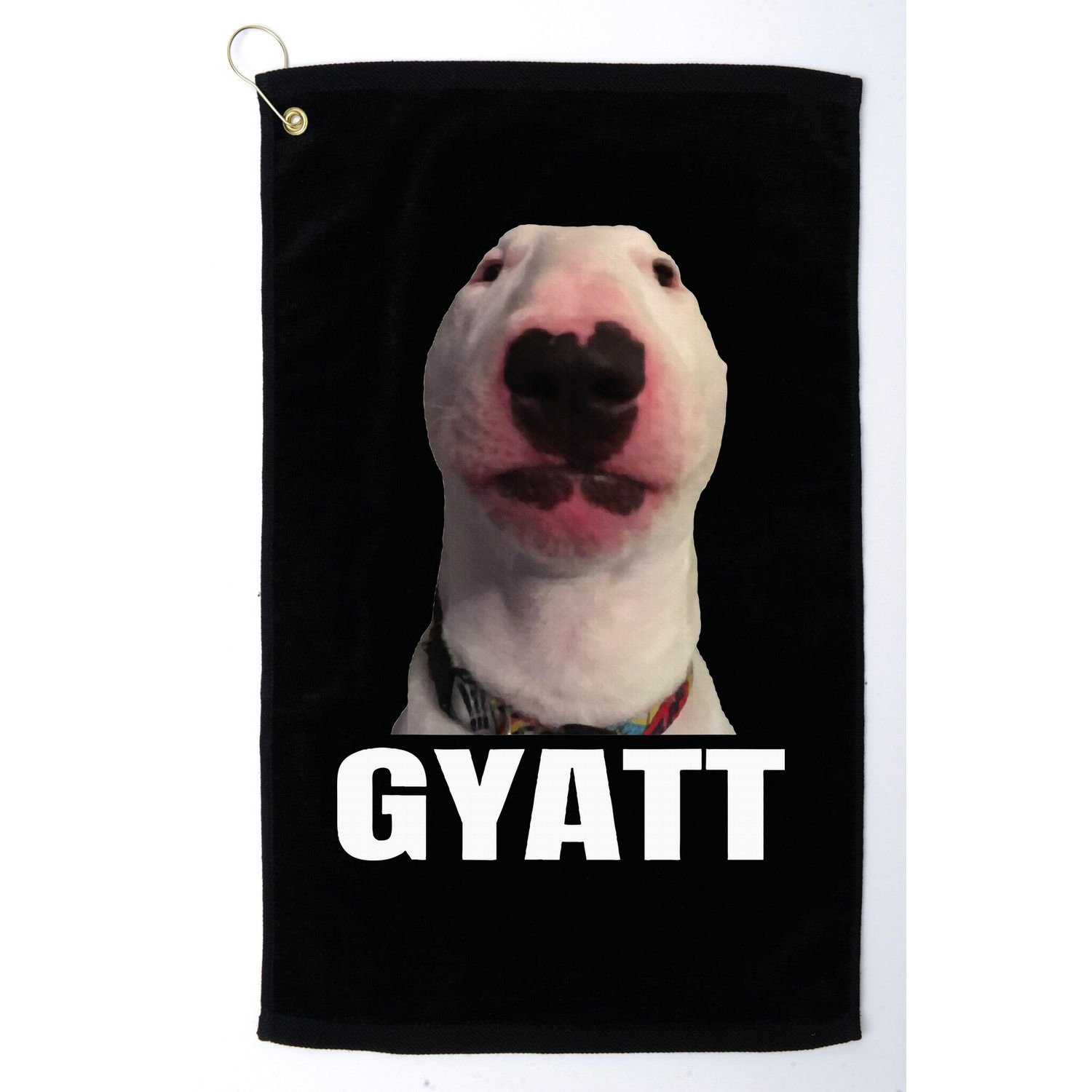 Gyatt Funny Meme Damn Trend Reaction Cringe Gyatt Golf Towel