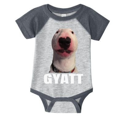 Gyatt Funny Meme Damn Trend Reaction Cringe Gyatt Infant Baby Jersey Bodysuit