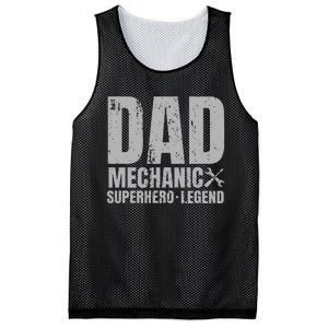 Gift For Mechanic Dad From Daughter Funny Family Gift Mesh Reversible Basketball Jersey Tank