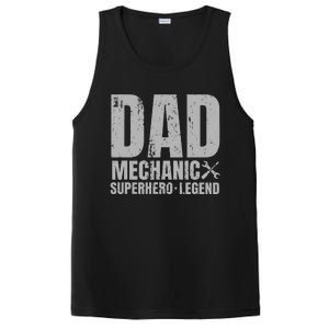 Gift For Mechanic Dad From Daughter Funny Family Gift PosiCharge Competitor Tank