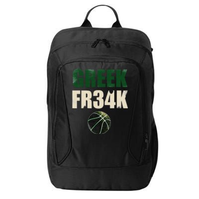 GREEK FR34K Milwaukee Wisconsin Basketball Championship City Backpack