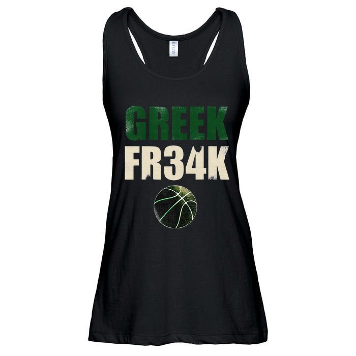 GREEK FR34K Milwaukee Wisconsin Basketball Championship Ladies Essential Flowy Tank