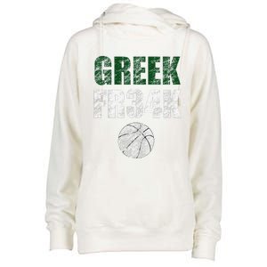 Greek Fr34k Milwaukee Wisconsin Basketball Championship Womens Funnel Neck Pullover Hood