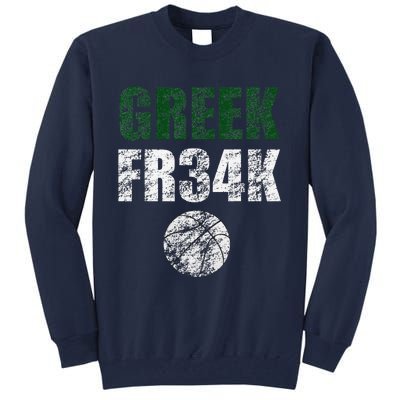 Greek Fr34k Milwaukee Wisconsin Basketball Championship Tall Sweatshirt