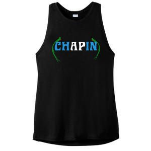 Guatemalan Flag Map Guatemala Chapin Camiseta Slang Boy Men Ladies PosiCharge Tri-Blend Wicking Tank