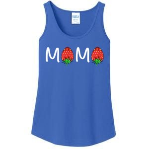 Gift For Mama Cute Strawberry Mama Meaningful Gift Ladies Essential Tank