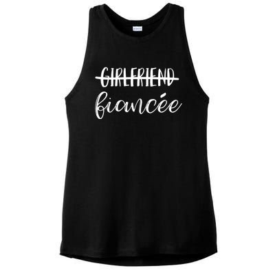 Girlfriend Fiancee Meaningful Gift For Engaget Party Photographs Ladies PosiCharge Tri-Blend Wicking Tank