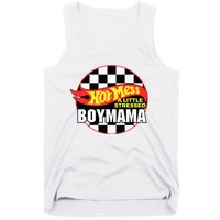 Gifts For Mom Hot Mess A Little Stressed Boy Mama Tank Top