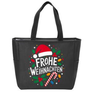 German Family Merry Christmas Weihnachts Familie 2024 Tank Top Zip Tote Bag