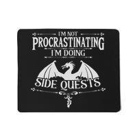 Gamers Family Matching Gaming Gamer Collections I'm Not Procrastinating I'm Doing Side Quests Mousepad