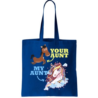 Gift For Niece Nephew From Aunt Outfit Funny Gift Tote Bag