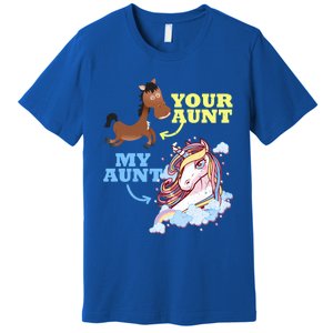 Gift For Niece Nephew From Aunt Outfit Funny Gift Premium T-Shirt